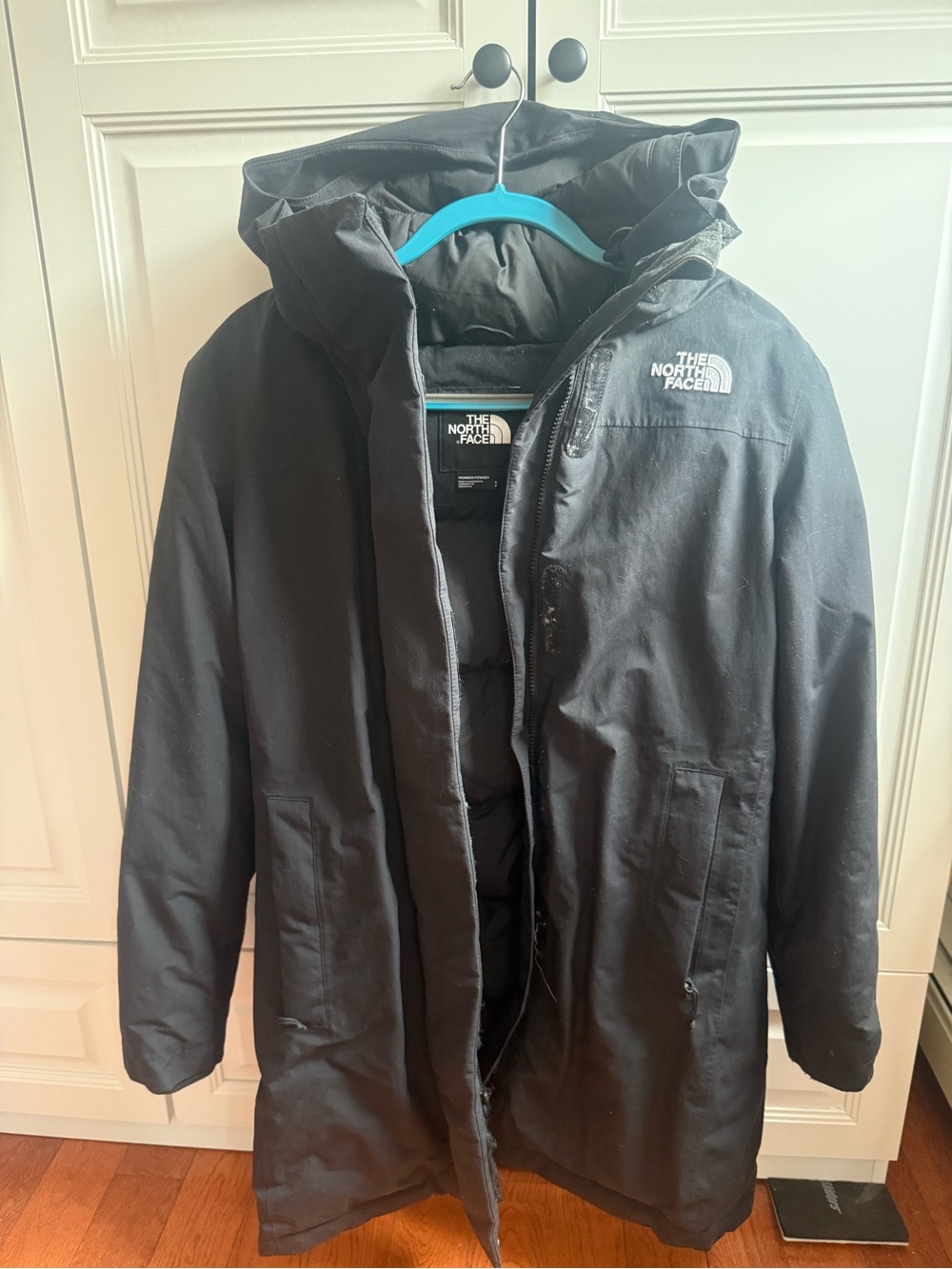 The North Face Woman’s Black Hooded Parka Jacket